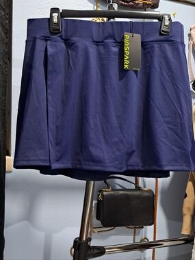 Women's Navy Active Skort